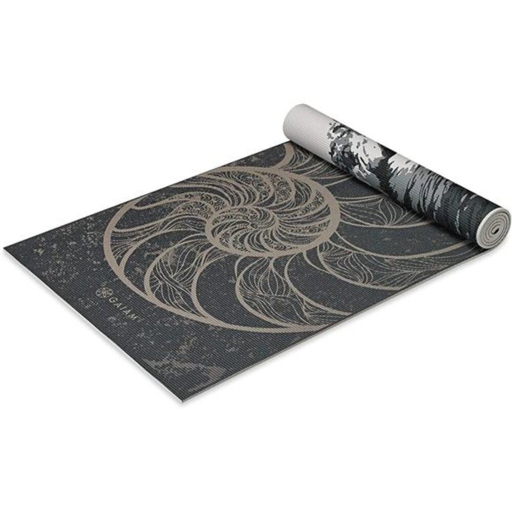 Yoga Mat-Premium 6mm Print Reversible Extra Thick NonSlip Exercise & Fitness Mat